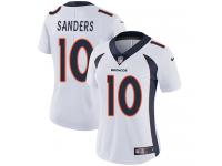 Women's Limited Emmanuel Sanders #10 Nike White Road Jersey - NFL Denver Broncos Vapor Untouchable