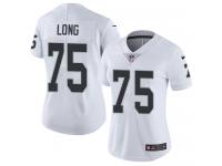 Women's Limited Howie Long #75 Nike White Road Jersey - NFL Oakland Raiders Vapor Untouchable