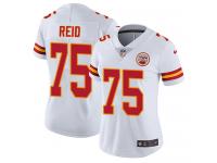 Women's Limited Jah Reid #75 Nike White Road Jersey - NFL Kansas City Chiefs Vapor Untouchable