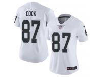 Women's Limited Jared Cook #87 Nike White Road Jersey - NFL Oakland Raiders Vapor Untouchable