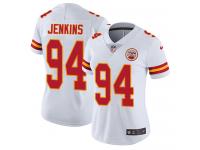 Women's Limited Jarvis Jenkins #94 Nike White Road Jersey - NFL Kansas City Chiefs Vapor Untouchable