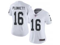 Women's Limited Jim Plunkett #16 Nike White Road Jersey - NFL Oakland Raiders Vapor Untouchable