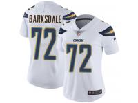 Women's Limited Joe Barksdale #72 Nike White Road Jersey - NFL Los Angeles Chargers Vapor Untouchable