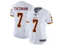 Women's Limited Joe Theismann #7 Nike White Road Jersey - NFL Washington Redskins Vapor Untouchable