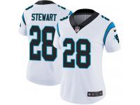 Women's Limited Jonathan Stewart #28 Nike White Road Jersey - NFL Carolina Panthers Vapor Untouchable