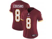 Women's Limited Kirk Cousins #8 Nike Burgundy Red Home Jersey - NFL Washington Redskins Vapor