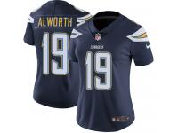 Women's Limited Lance Alworth #19 Nike Navy Blue Home Jersey - NFL Los Angeles Chargers Vapor Untouchable