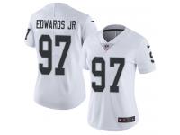 Women's Limited Mario Edwards Jr #97 Nike White Road Jersey - NFL Oakland Raiders Vapor Untouchable