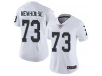 Women's Limited Marshall Newhouse #73 Nike White Road Jersey - NFL Oakland Raiders Vapor Untouchable