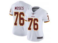 Women's Limited Morgan Moses #76 Nike White Road Jersey - NFL Washington Redskins Vapor Untouchable