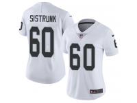 Women's Limited Otis Sistrunk #60 Nike White Road Jersey - NFL Oakland Raiders Vapor Untouchable