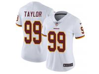 Women's Limited Phil Taylor #99 Nike White Road Jersey - NFL Washington Redskins Vapor Untouchable