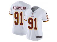 Women's Limited Ryan Kerrigan #91 Nike White Road Jersey - NFL Washington Redskins Vapor Untouchable