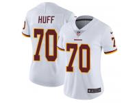 Women's Limited Sam Huff #70 Nike White Road Jersey - NFL Washington Redskins Vapor Untouchable