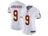 Women's Limited Sonny Jurgensen #9 Nike White Road Jersey - NFL Washington Redskins Vapor Untouchable