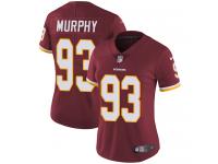 Women's Limited Trent Murphy #93 Nike Burgundy Red Home Jersey - NFL Washington Redskins Vapor Untouchable