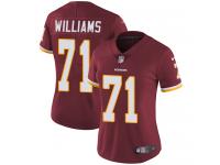 Women's Limited Trent Williams #71 Nike Burgundy Red Home Jersey - NFL Washington Redskins Vapor Untouchable