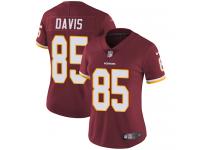 Women's Limited Vernon Davis #85 Nike Burgundy Red Home Jersey - NFL Washington Redskins Vapor Untouchable