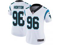 Women's Limited Wes Horton #96 Nike White Road Jersey - NFL Carolina Panthers Vapor Untouchable