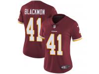 Women's Limited Will Blackmon #41 Nike Burgundy Red Home Jersey - NFL Washington Redskins Vapor Untouchable
