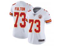 Women's Limited Zach Fulton #73 Nike White Road Jersey - NFL Kansas City Chiefs Vapor Untouchable