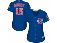 Women's Majestic Chicago Cubs #15 Brandon Morrow Royal Blue Alternate MLB Jersey
