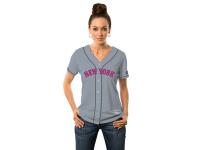 Women's New York Mets Majestic Gray Fashion 2016 Mother's Day Cool Base Replica Team Jersey