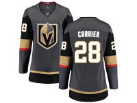 Women's NHL Vegas Golden Knights #28 William Carrier Breakaway Home Jersey Black