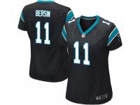 Women's Nike Carolina Panthers #11 Brenton Bersin Game Black Team Color NFL Jersey