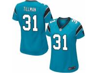 Women's Nike Carolina Panthers #31 Charles Tillman Game Blue Alternate NFL Jersey