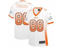 Women's Nike Denver Broncos #88 Demaryius Thomas Limited White Drift Fashion NFL Jersey