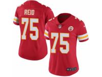 Women's Nike Kansas City Chiefs #75 Jah Reid Limited Red Rush NFL Jersey