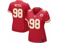 Women's Nike Kansas City Chiefs #98 Kendall Reyes Game Red Team Color NFL Jersey