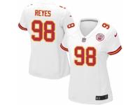 Women's Nike Kansas City Chiefs #98 Kendall Reyes Game White NFL Jersey