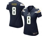 Women's Nike Los Angeles Chargers #8 Drew Kaser Game Navy Blue Team Color NFL Jersey