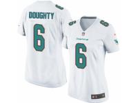 Women's Nike Miami Dolphins #6 Brandon Doughty Game White NFL Jersey