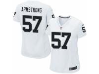 Women's Nike Oakland Raiders #57 Ray-Ray Armstrong Game White NFL Jersey