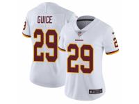 Women's Nike Washington Redskins #29 Derrius Guice White Vapor Untouchable Limited Player NFL Jersey