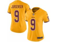 Women's Nike Washington Redskins #9 Sonny Jurgensen Limited Gold Rush NFL Jersey