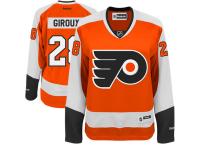 Women's Philadelphia Flyers Claude Giroux Reebok Orange Home Premier Jersey