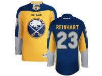 Women's Reebok Buffalo Sabres #23 Sam Reinhart Authentic Gold Third NHL Jersey