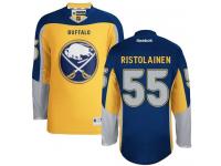 Women's Reebok Buffalo Sabres #55 Rasmus Ristolainen Authentic Gold Third NHL Jersey