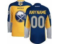 Women's Reebok Buffalo Sabres Customized Premier Gold New Third NHL Jersey