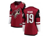 Women's Shane Doan Breakaway Burgundy Red Home NHL Jersey Arizona Coyotes #19