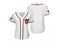 Women's Washington Nationals White 2019 World Series Champions Cool Base Jersey