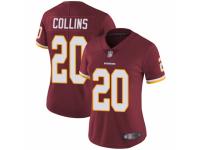 Women's Washington Redskins #20 Landon Collins Burgundy Red Team Color Vapor Untouchable Limited Player Football Jersey