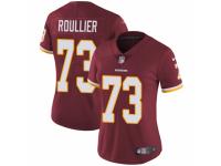 Women's Washington Redskins #73 Chase Roullier Burgundy Red Team Color Vapor Untouchable Limited Player Football Jersey