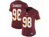 Women's Washington Redskins #98 Matt Ioannidis Burgundy Red Team Color Vapor Untouchable Limited Player Football Jersey