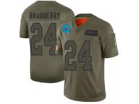 Youth #24 Limited James Bradberry Camo Football Jersey Carolina Panthers 2019 Salute to Service