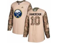 Youth Adidas Buffalo Sabres #10 Dale Hawerchuk Camo Veterans Day Practice NHL Jersey